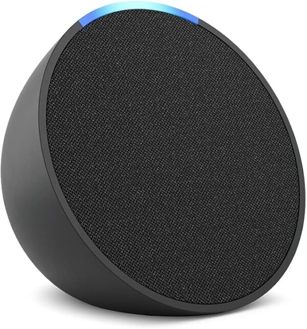 Amazon Echo Pop / Parlante inteligente y compacto con sonido definido y Alexa / Carbón-Negro - Imagen 2