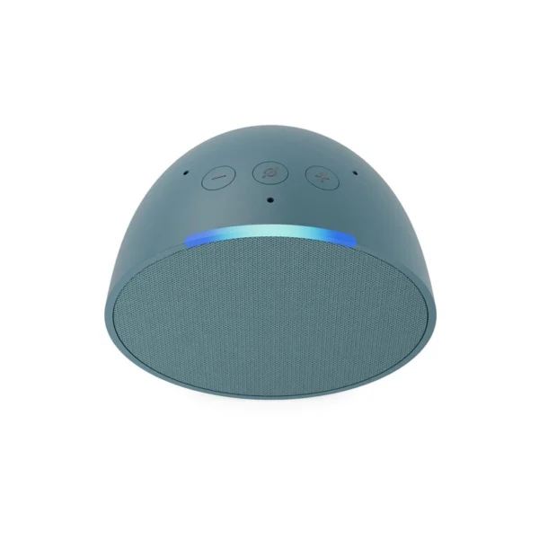 Amazon Echo Pop / Parlante inteligente y compacto con sonido definido y Alexa / Verde azulado - Imagen 5