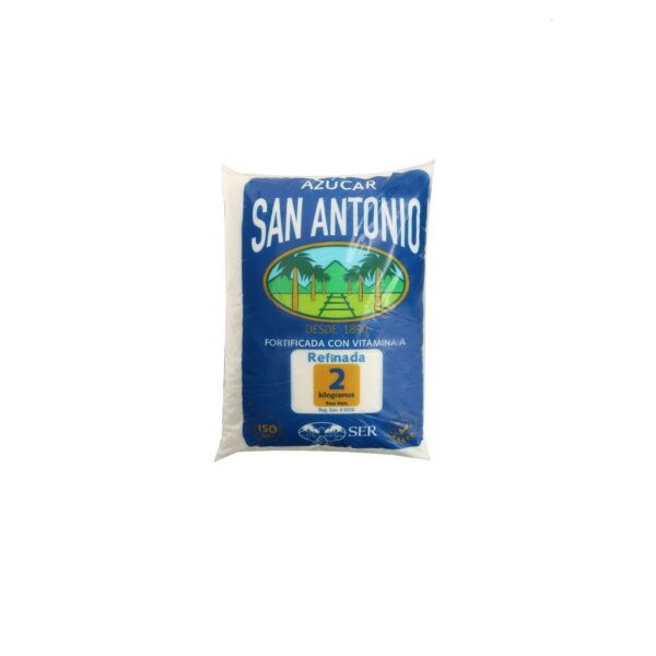 Azúcar Refinada San Antonio 2,000gr