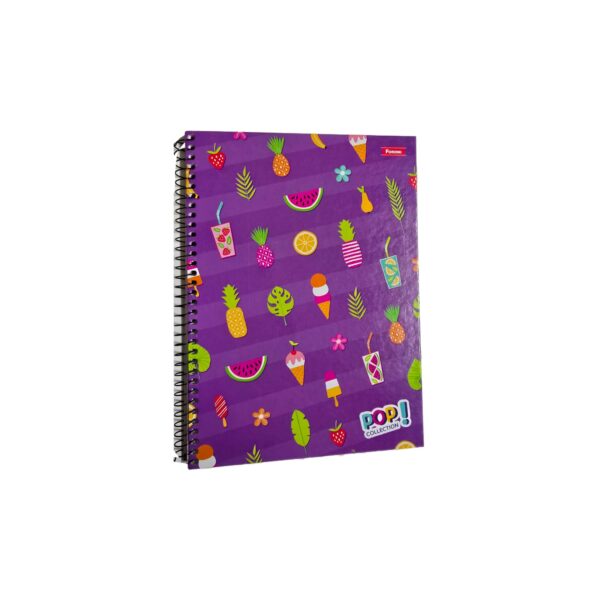 Cuaderno Universitario Rayado 10 Materias 200 Hojas – Foroni Pop Collection – 200mm x 275mm – Femenino – 342079