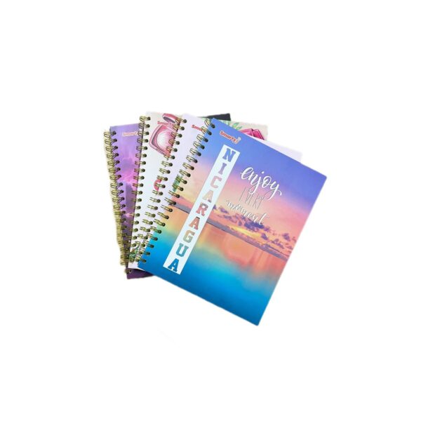 Paquete de 4 Unidades de Cuadernos Universitarios Rayados 2 Materias - 100 Hojas  – Smarty – 21 x 26.6cm – Femenino – 617690