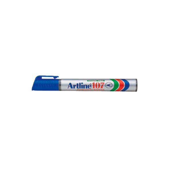 Marcador Permanente - Color Azul- Punta 1.5mm– Artline 107