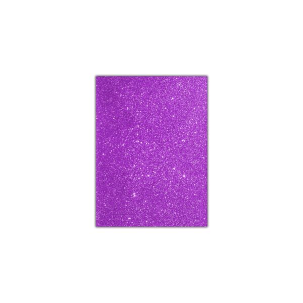 Foamy Escarchado – Morado – Tamaño Carta 8.5” x 11”