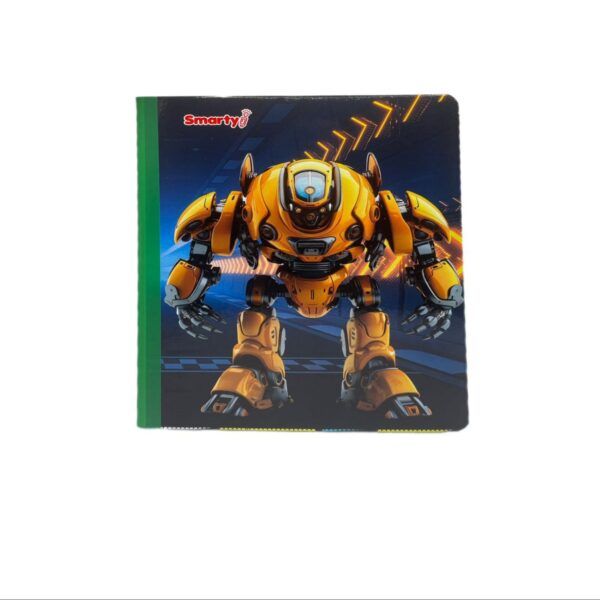 Cuaderno Cosido Cuadriculado 100 Hojas – Smarty – 19x24cm– Masculino – 617379
