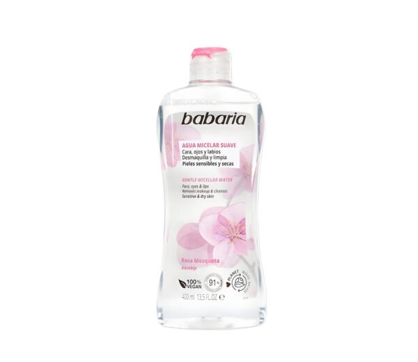 Agua Micelar Suave, 400ml, Babaria