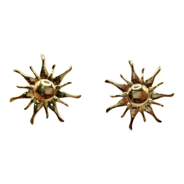 Aretes de Acero Sol - Imagen 2