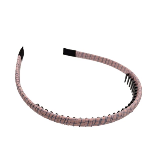 Aro para Cabello con Patrón y Puntas-Rosa