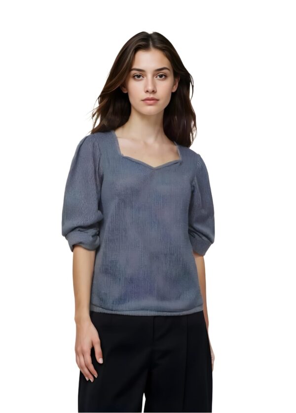 Blusa Sofias, Color Celeste, Talla M/ Cod M3521