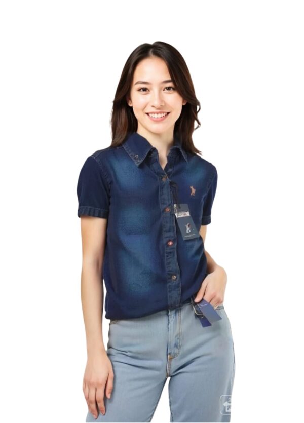 Blusa Polo Club para Adolescente Color Azul, Talla 12/ Cod M8831