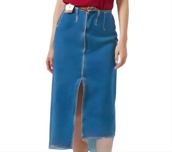 Falda para adolescente, MostWanted, color azul larga- Talla 7