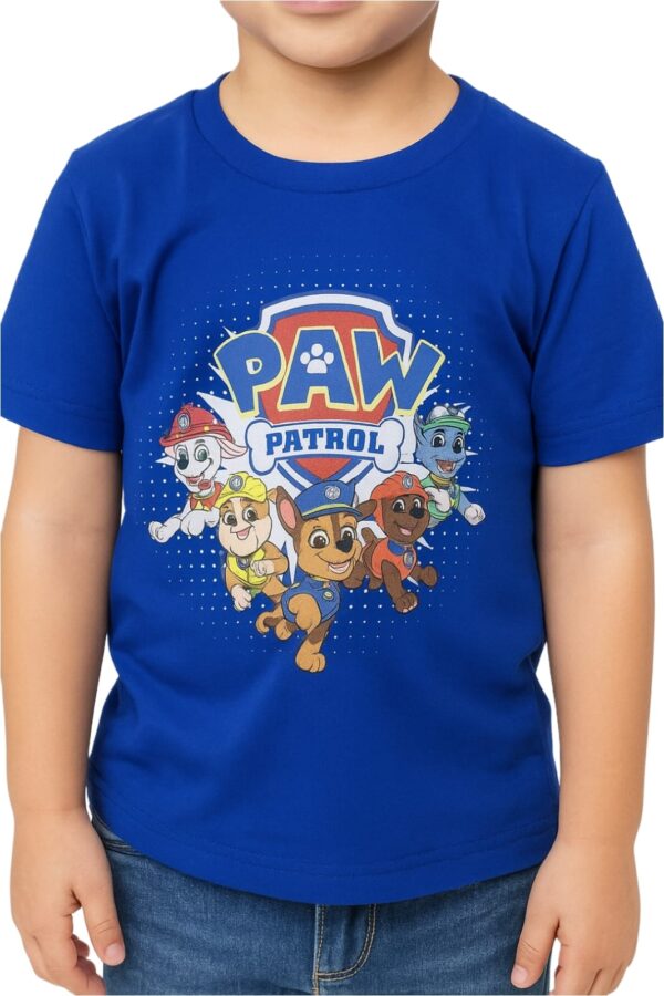 Camisa para Niño Paw Patrol, Camisa Color Azul, Talla 2