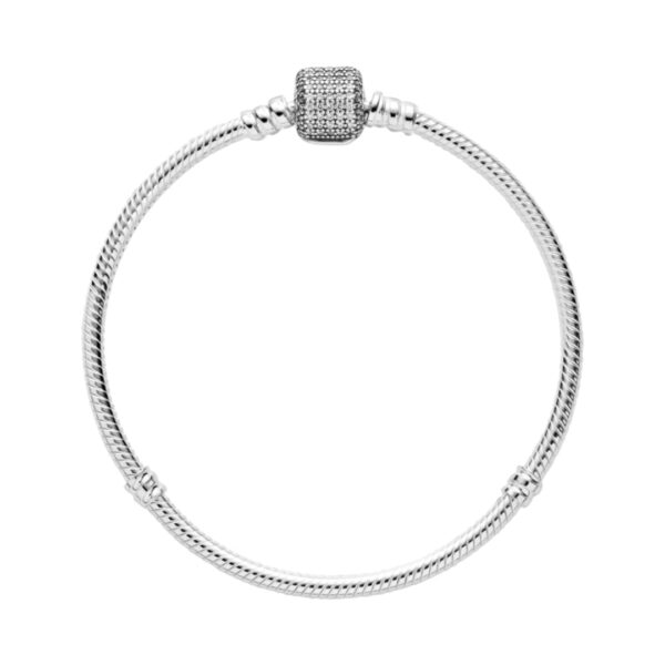 Brazalete Pandora- Barrilito- Plata 925- 20cm