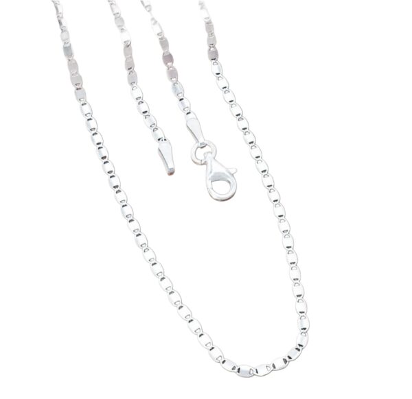 Cadena para Dama Valentino- Plata 925- 45 cm