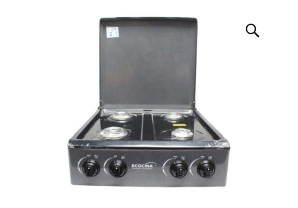 COCINETA ECOCINA C-4EG-T 4Q GRIS C/TAPA