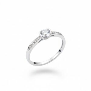 Anillo de Plata 925 - Solitario 9051 - Talla 8