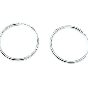 Aretes de Plata 925 - Argolla 30mm -1083