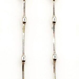 Aretes de Plata 925 - Hilo Colgante 9743