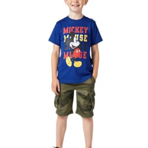 Camiseta para Niño - Mickey Mouse - Disney 9503 - Color Azul - Talla 2