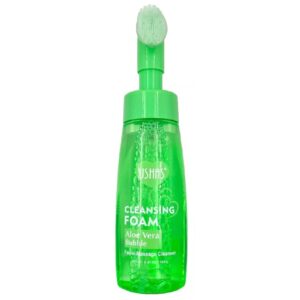 Espuma para Limpieza Facial - Aloe Vera -USHAS-8.47Oz