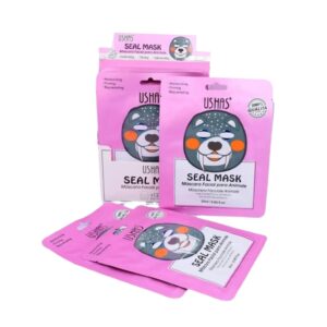 Una Mascarilla Facial - Figura Foca-USHAS - Ácido Hialurónico
