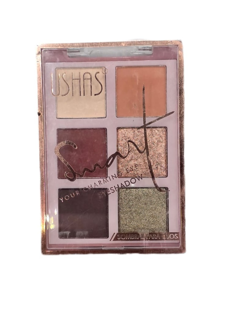 Paleta de Sombras para Ojos 6 Tonos – Smart 05– USHAS - Imagen 2