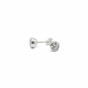 Aretes de Plata 925 - Circonio Mediano 9216