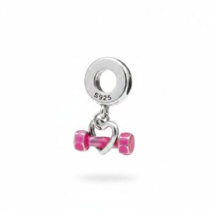 Pandora Charm Plata 925- Love Gym