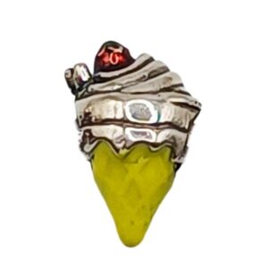 Pandora Charm, Cono de Helado 4102-Plata 925