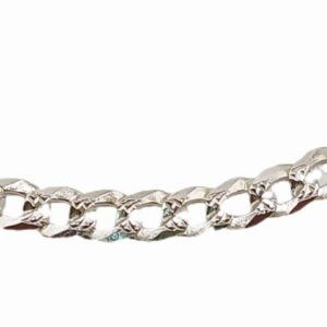 Pulsera Eslabones Diamantados 4432- Plata 925