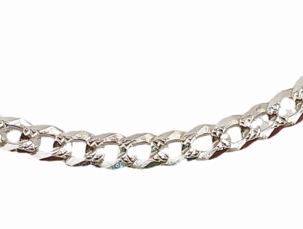 Pulsera Eslabones Diamantados 4432- Plata 925