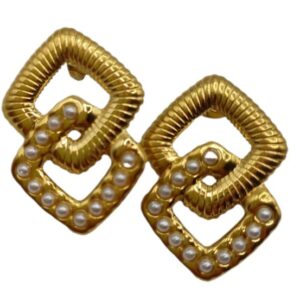 Aretes de Acero - Dos cuadros - 4201