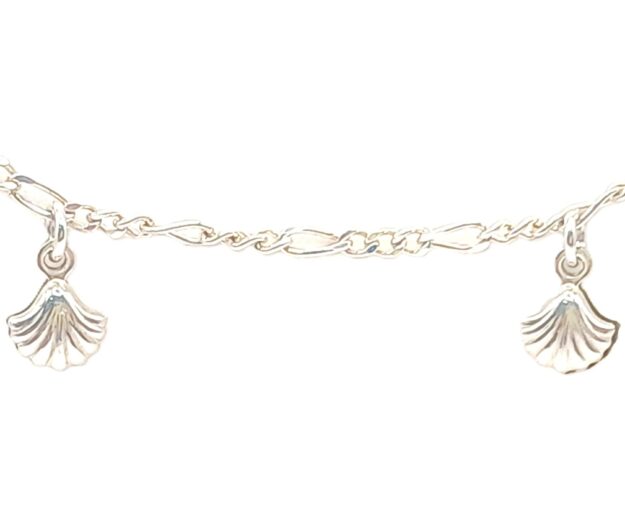 Pulsera para Dama - Concha de Mar 9850 - Plata 925