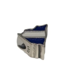 Pandora Charm Mapa de Nicaragua 5119- Plata 925