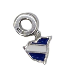 Pandora Charm Mapa de Nicaragua Colgante 5081- Plata 925